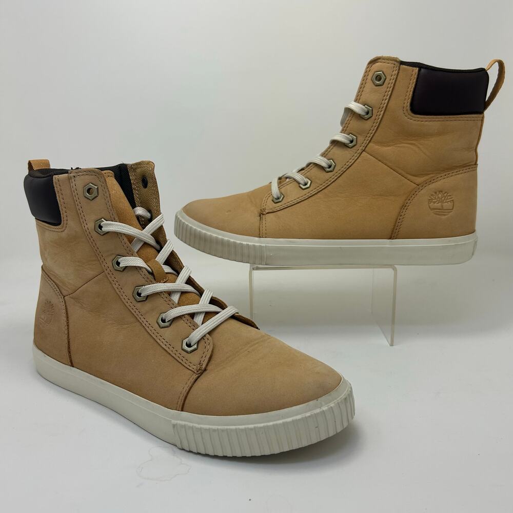 Timberland Skyla Bay‎ 6-Inch Boots | Women’s Size 9 | Wheat w/ White Sole